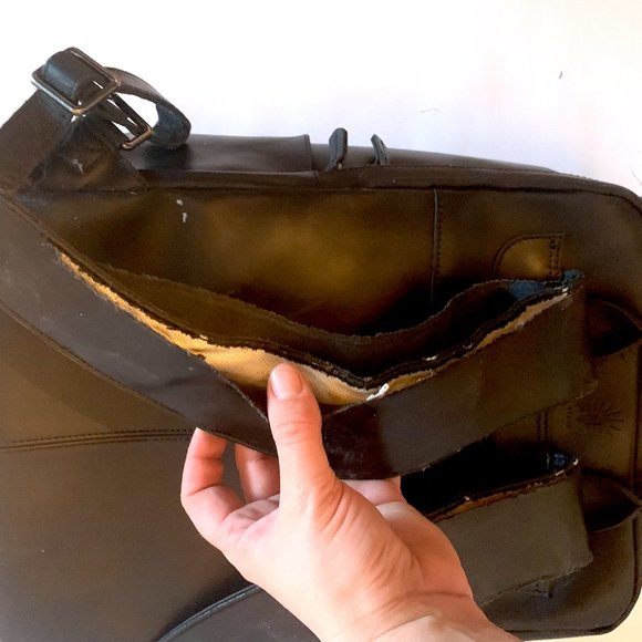 Black Leather Backpack - Atlas Supply Co. - Picture 3 of 10